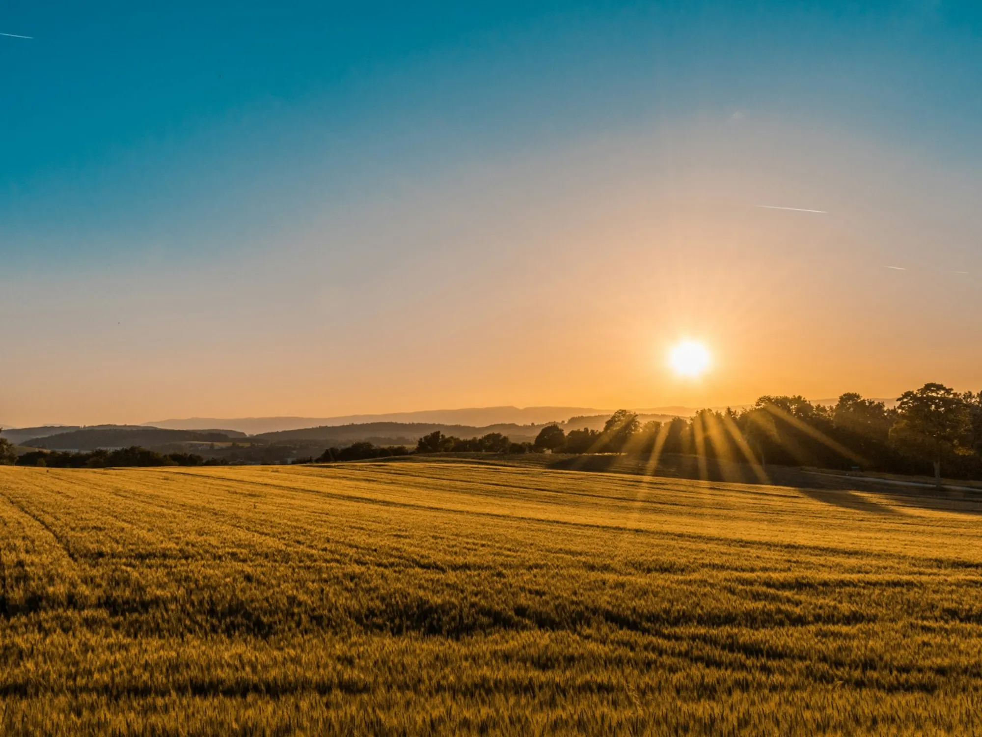 Rural countryside in the Creston Valley